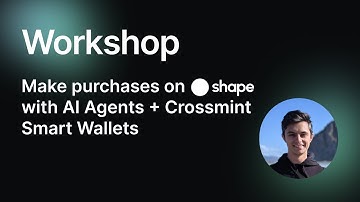 How to equip AI agents with smart wallets to make purchases on Shape