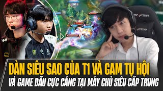 DÀN SIÊU SAO CỦA T1 VÀ GAM TỤ HỘI QUẨY MÁY CHỦ SIÊU CẤP TRUNG VÀ GAME ĐẤU CỰC CĂNG | MSI 2024