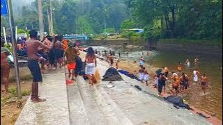 pampa snanam kerala sabarimala pampa river bath കേരള ശബരിമല  പമ്പയില്‍ കുളി