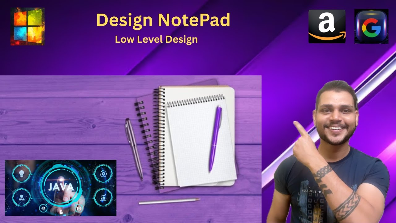 Notepad Low Level Design | Text Editor LLD for System Design Interviews