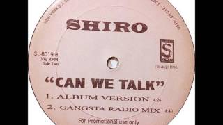 Shiro - Can We Talk (Gangsta Groove 2)