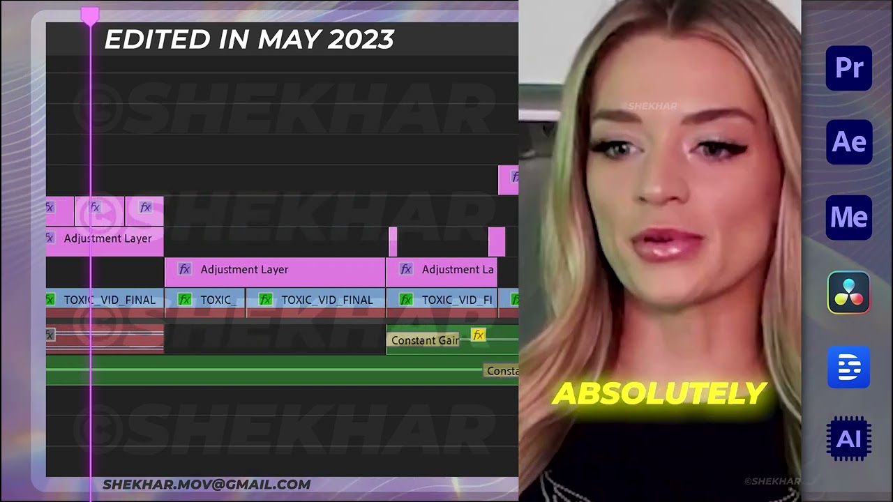 A sizzle reel for TikTok