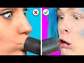 Trying 7 Funny and Useful Beauty Hacks by Crafty Panda