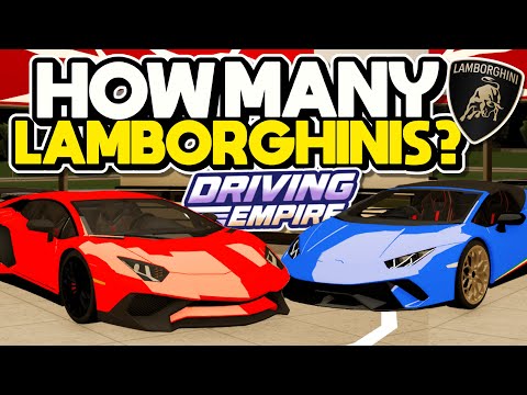 WHAT/HOW MANY *LAMBORGHINI* CARS ARE COMING TO DRIVING EMPIRE *THIS FRIDAY!* | Lamborghini LICENSE!!