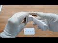 Vidéo: Poignée de porte blanche MAXIMA