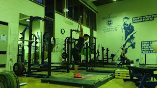 Snatch High Pull + Power Snatch + Overhead Squat (2+2+1)