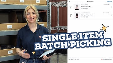Single Item Batch Picking with ShipHero