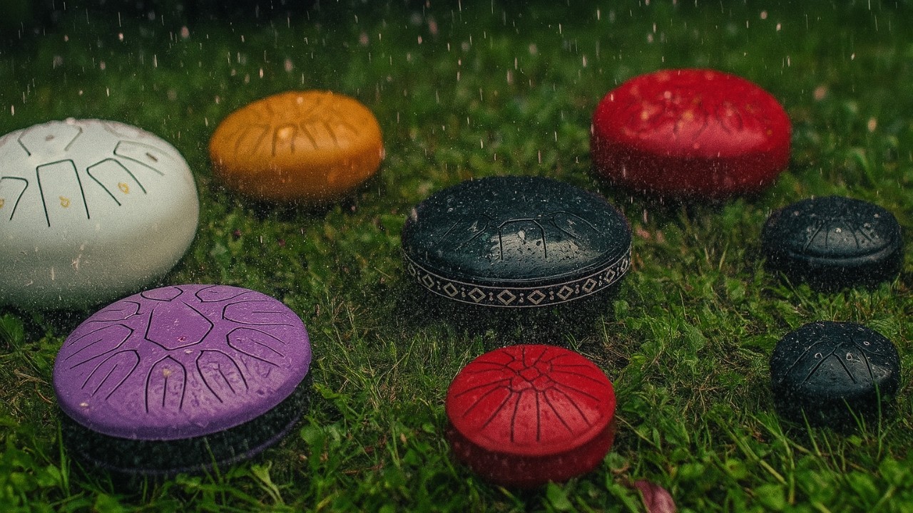 1 Hour of Gentle Rain Drum Sounds – Relax, Sleep & Calm Mind