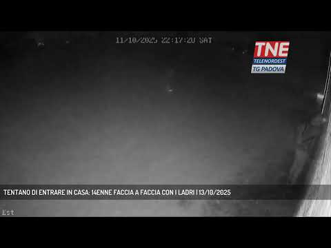 TENTANO DI ENTRARE IN CASA: 14ENNE FACCIA A FACCIA CON I LADRI | 13/10/2025