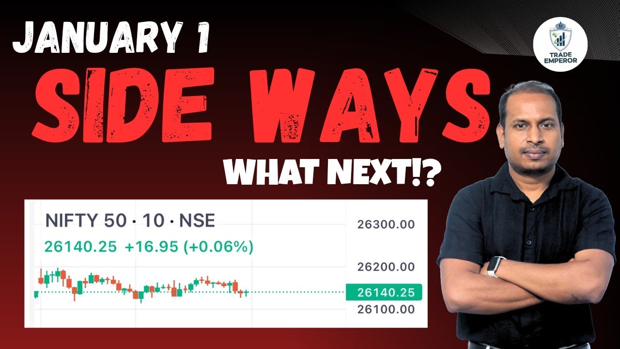 Market Sideways Today 😴 | Tomorrow Big Move or Trap? 📉📈