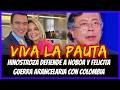 VIVA LA PAUTA. Hinostroza defiende a Noboa y felicita guerra arancelaria con Colombia
