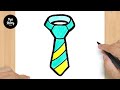 #358 How to Draw a Tie - Easy Drawing Tutorial