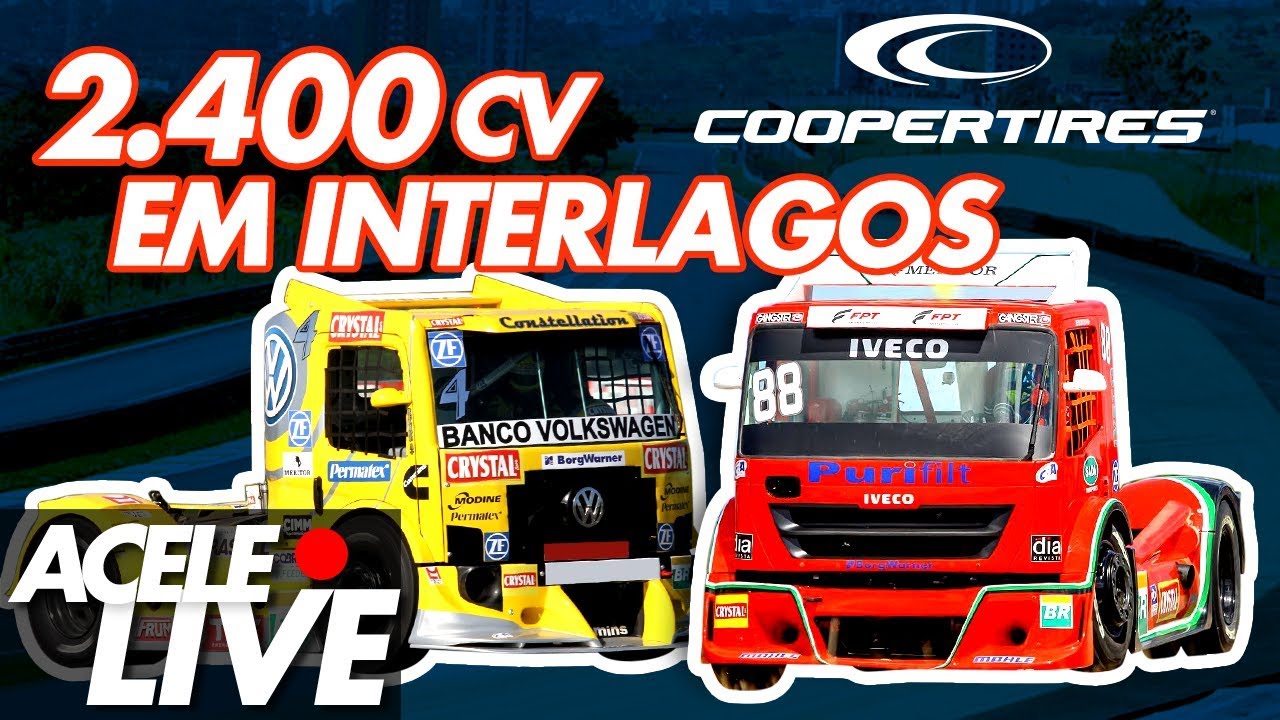 ACELERAMOS OS MONSTROS DA COPA TRUCK + WORKSHOP DE PNEUS - ACELELIVE #76 FT. COOPER TIRES rubens barrichello
