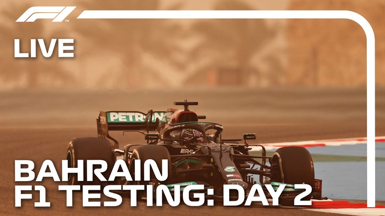 LIVE F1 Pre-Season Testing | Day Two Afternoon