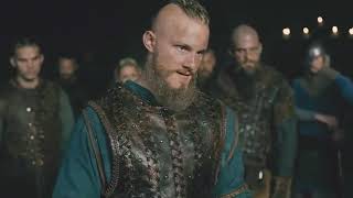 Viking's Ragnar Lothbrok and Bjorn Ironside Ring in NYE In Whistler