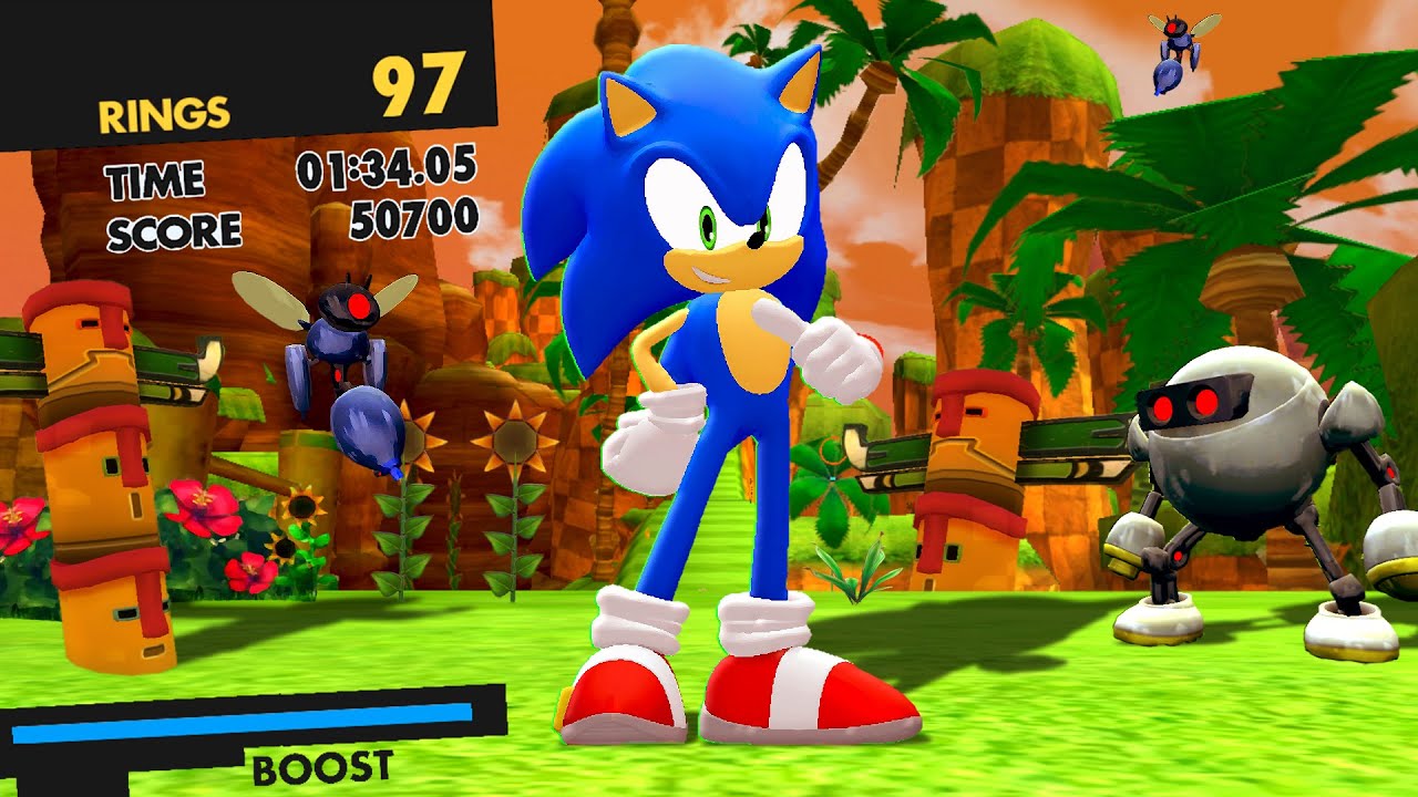 Sonic Forces Experience in Sonic World DX