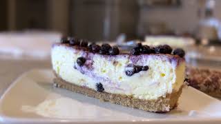 #KETO BLUEBERRY CHEESECAKE | COOKING