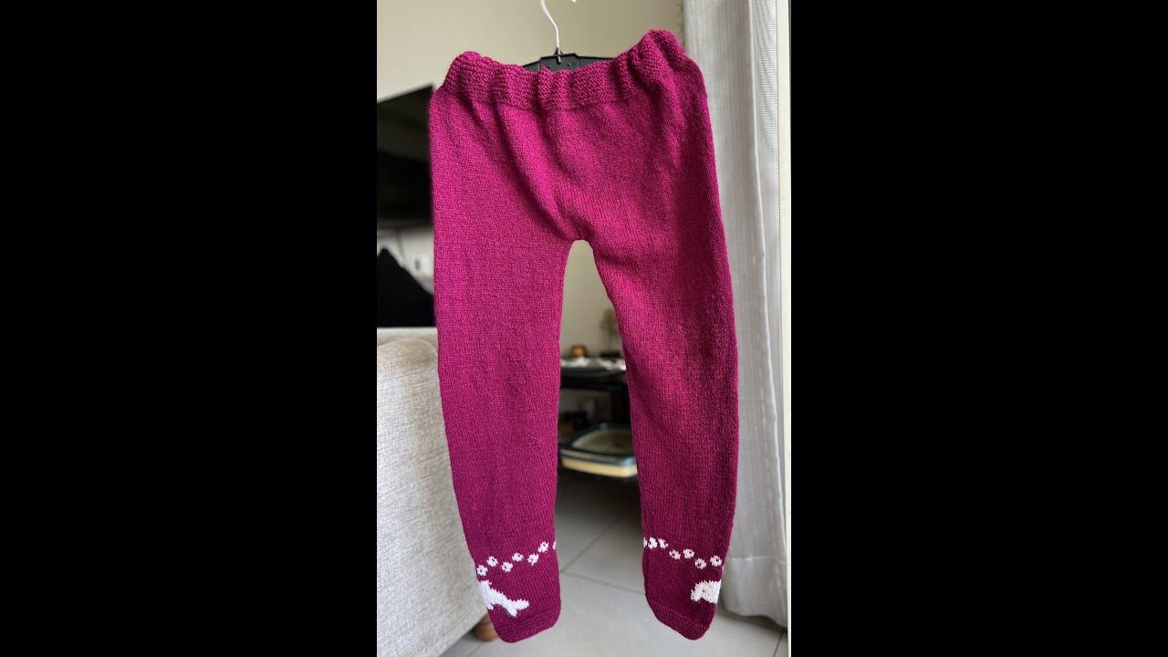 SO EASY, Beginners can also Knit Leg warmer for 10 to 12 year old. बहुत ही आसान गरम पाजामी की