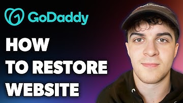 How to Restore Godaddy Website (Full 2024 Guide)