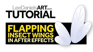 After Effects Tutorial | Flapping Insect Wings