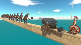 Super Cannon vs All Units - Animal Revolt Battle Simulator screenshot 5