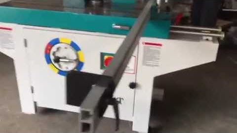 Single Spindle Milling Machine with Sliding Table