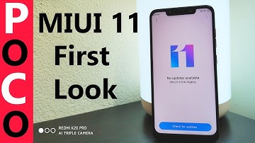 Poco F1 -  MIUI 11 Beta | MIUI 11 First Look | MIUI 11 For PocoPhone F1
