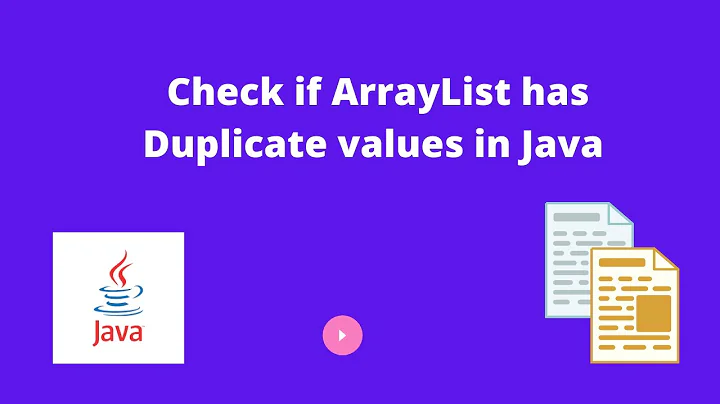 How to Check if ArrayList has Duplicate values in Java #javaCollections #arraylist