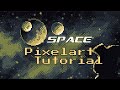 Space pixelart tutorial stepbystep for beginners
