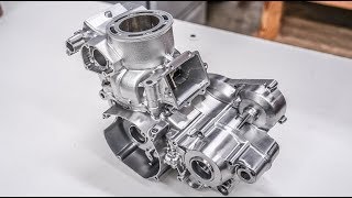 How to Resurface Engine Parts For Cheap! | RM250 Rebuild 8