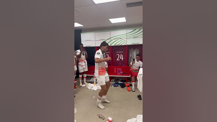 Benrahma qui tente la danse à la Paqueta à la fin 😭😭😭