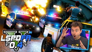 Bank Robbery Turns into Complete Mayhem! | GTA 5 LSPDFR 0.4.1 POLICE MOD