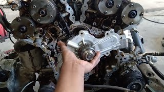 ford explorer. flax 3.5L/3.7L water pump replacement