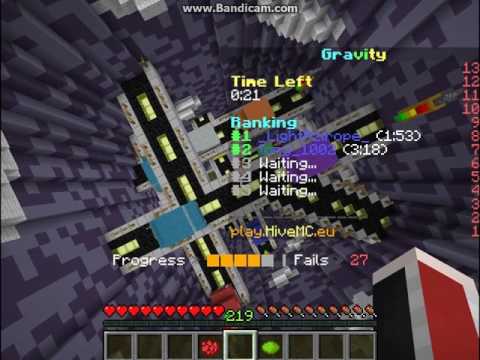 Hivemc-ზე ვთამაშობ gravity-ს