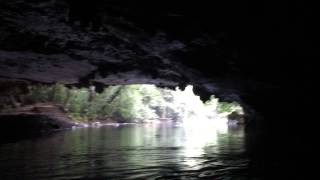 Belize Cave Tubing Exiting #1