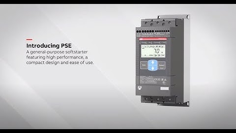 Novo softstarter PSE da ABB
