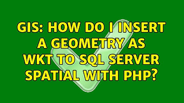 GIS: How do I insert a geometry as WKT to SQL Server Spatial with PHP?