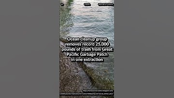 #oceancleanup group removes record 25K lb trash from Great #pacific Garbage Patch in one extraction