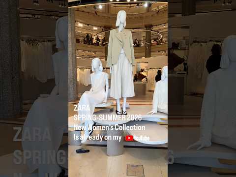 ZARA New Women’s collection  Spring-Summer 2026 #zara2026 #zara #zaranewarrivals #zarahaul