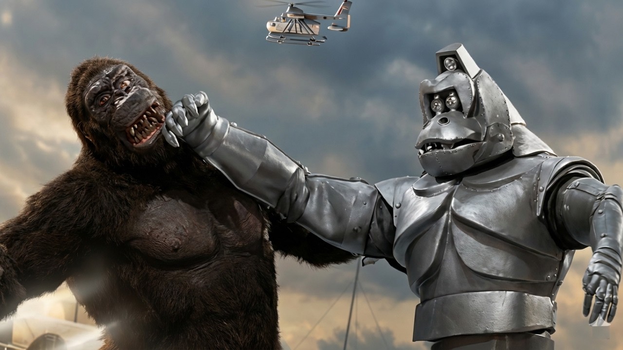 1967 Toho “King Kong Strikes Back” Commentary: Mechan Kong - YouTube