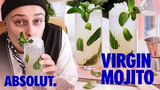 How To Make A Virgin Mojito | Mocktails | Absolut Drinks With AJ