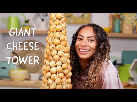 We Tried Making A Cheesy Garlic Bread Tower