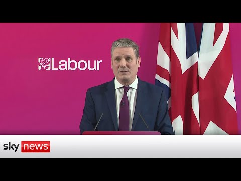 Labour leader Sir Keir Starmer proposes a new contract with the British public