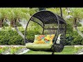 Outdoor Swing Chair With Stand