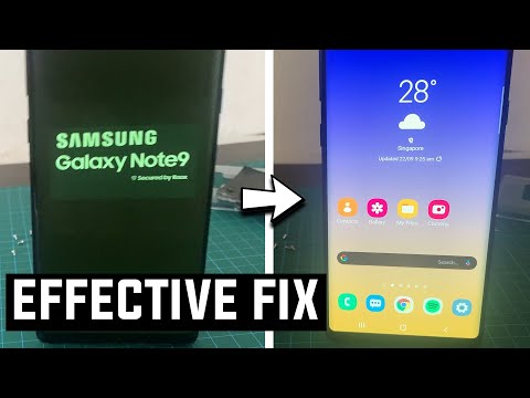 SAMSUNG NOTE 9 SCREEN ISSUE DISCOLORATION FIX 2021