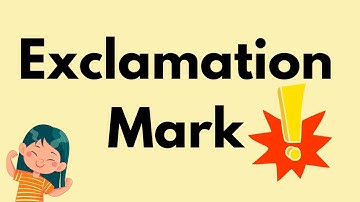 Learn use of Exclamation Mark | Punctuation