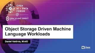 Object Storage Driven Machine Language Workloads - Daniel Valdivia, MinIO Wealth