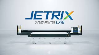 Jetrix LXi8 / Stampante Flatbed UV LED / 320 cm