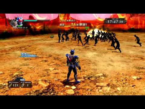 仮面ライダー バトライド・ウォー 創生_20160306225808　タイムサバイバル7 ノーダメ