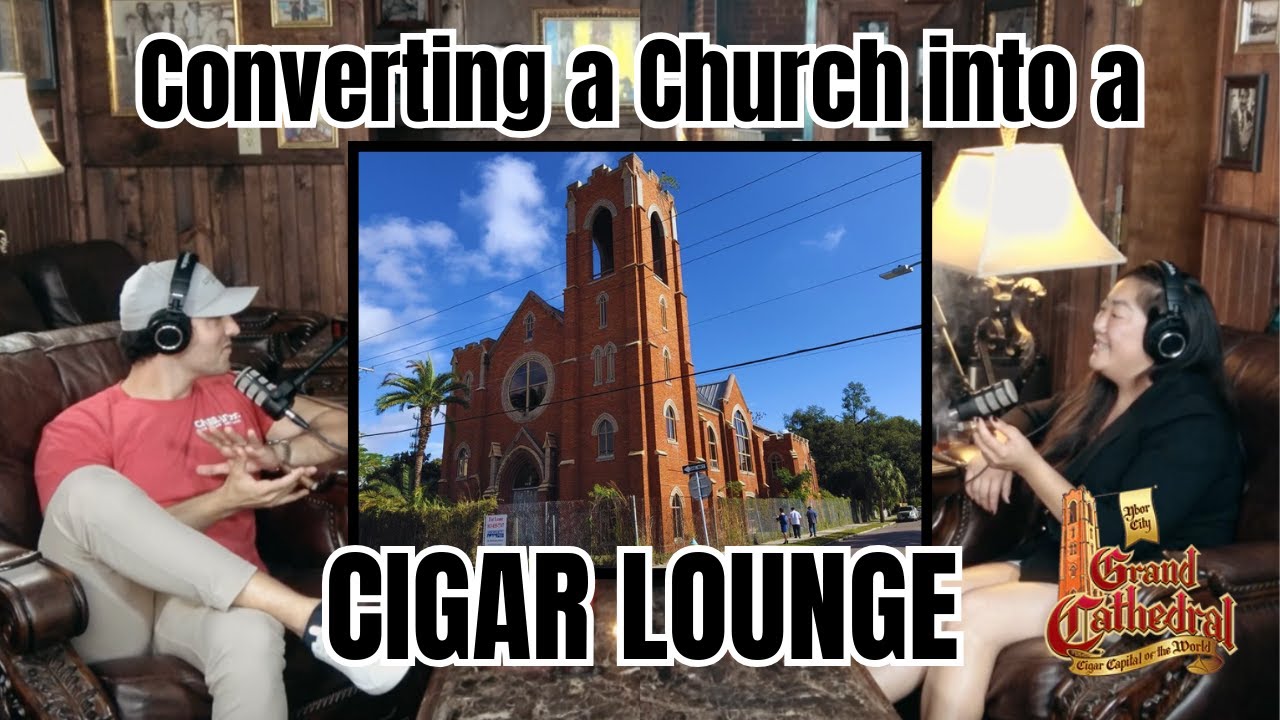 Grand Cathedral Cigars Turning a Church into a Cigar Lounge! YouTube